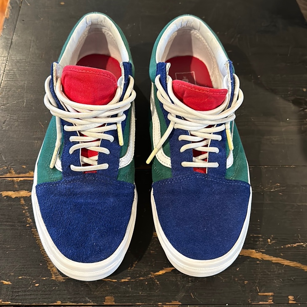 Mens Vans Mulit-Color Size 10.5